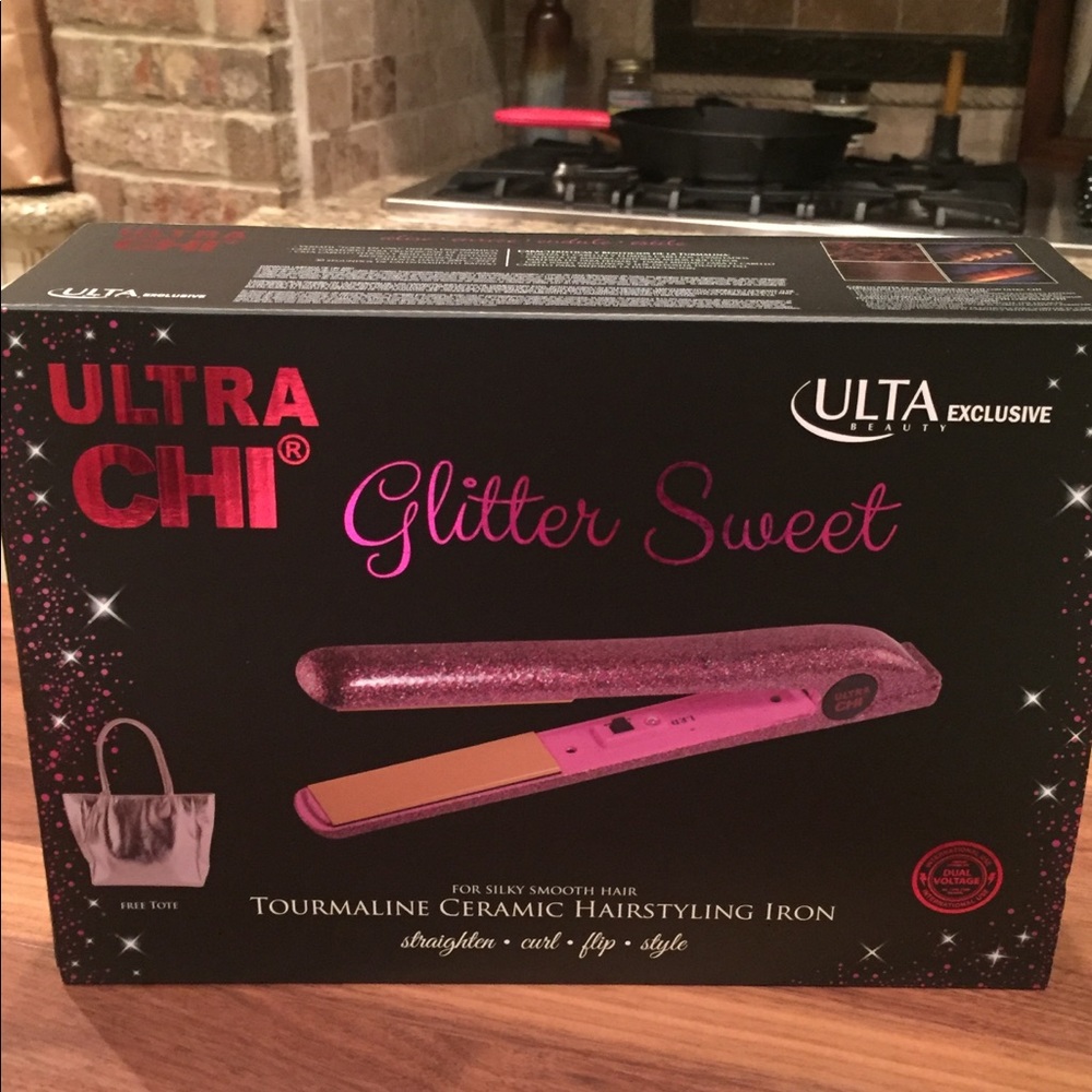 NIB Ultra Chi sweet glitter flatiron NIB